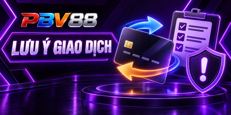 LƯU Ý GIAO DỊCH